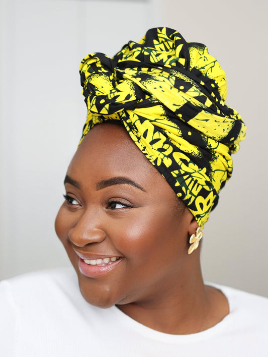 Fiona African Print Headwrap