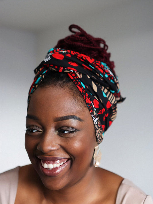 Teni African Print Headwrap