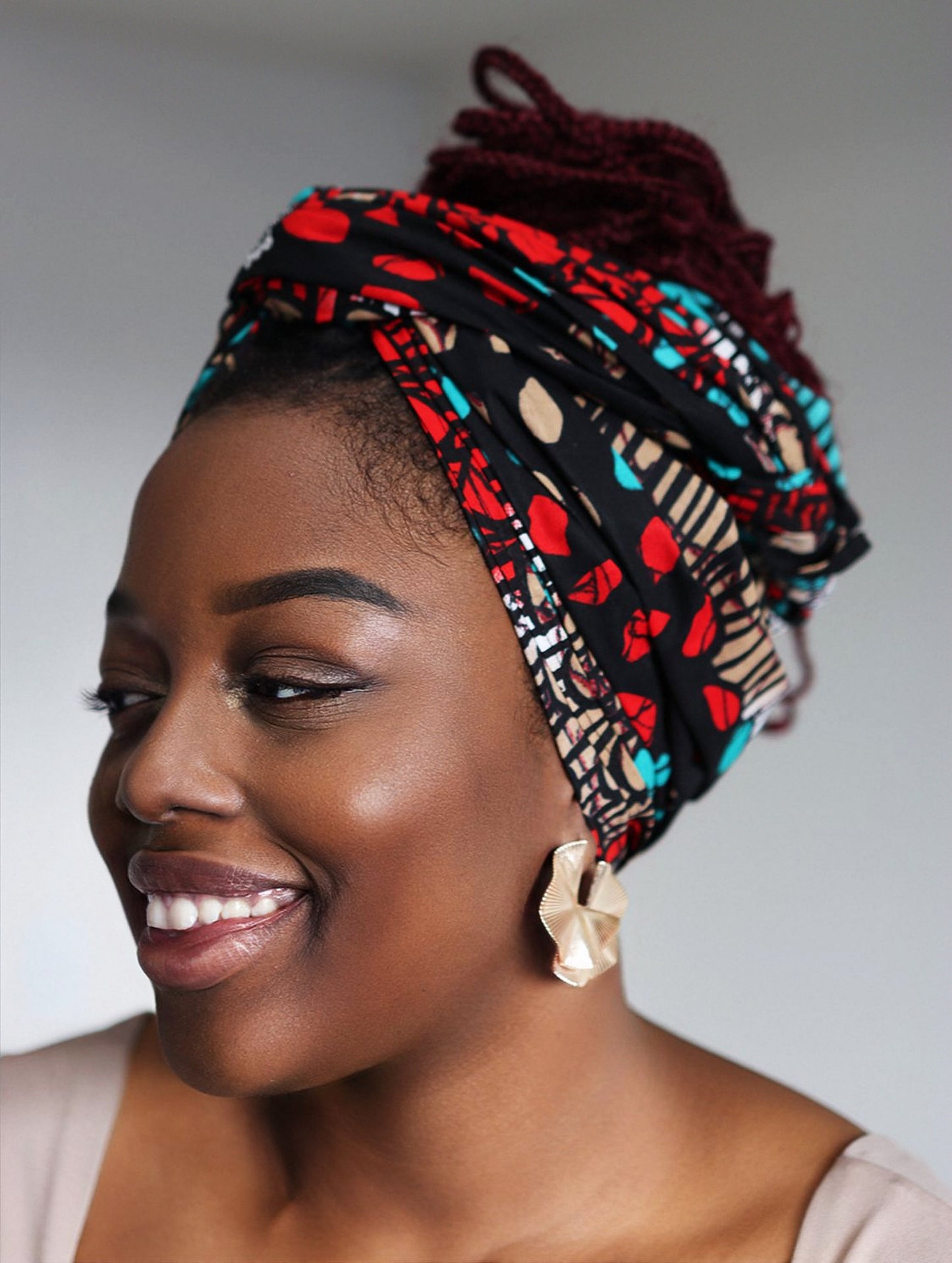 Teni African Print Headwrap