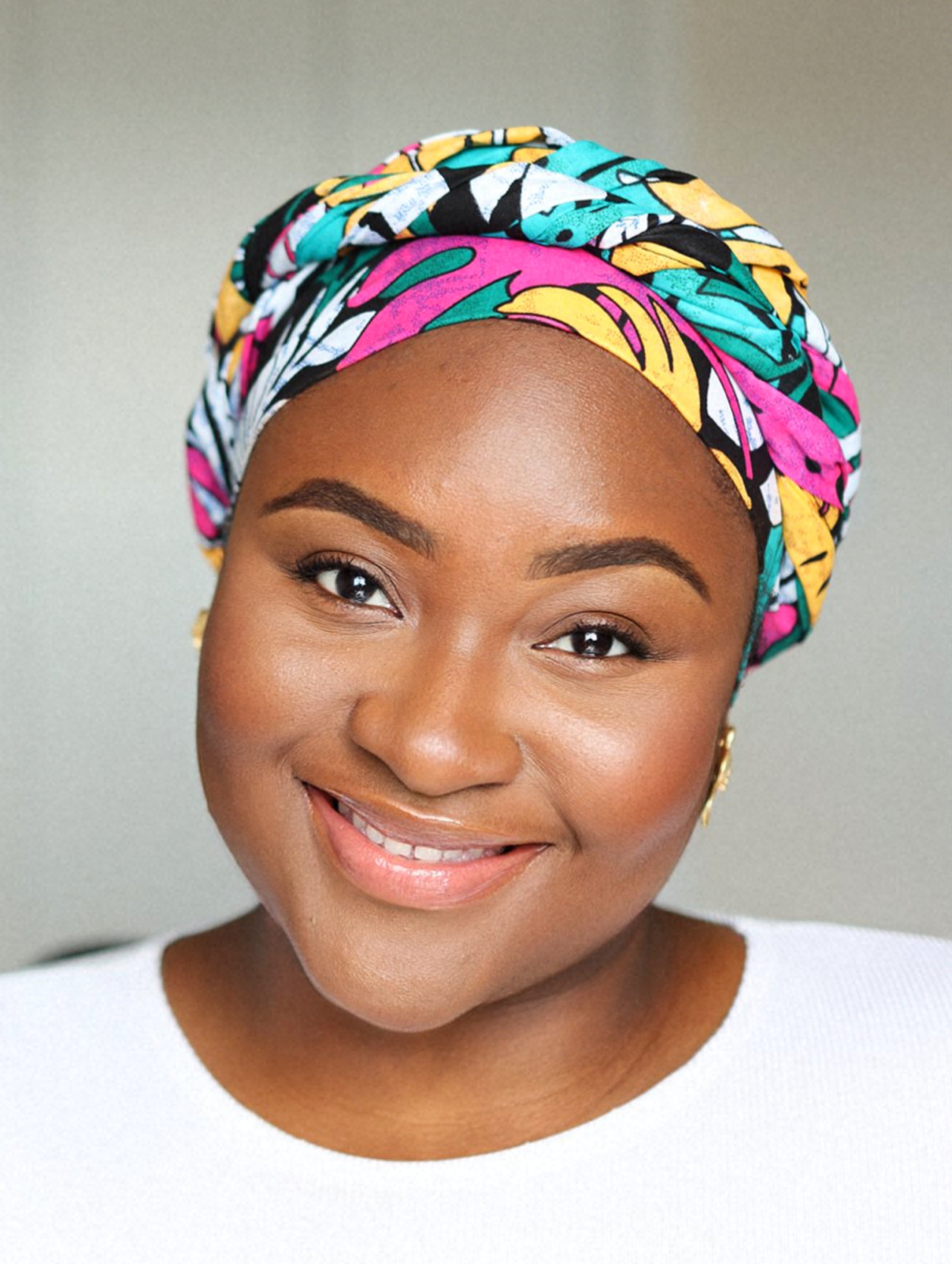 Ewami African Print Headwrap