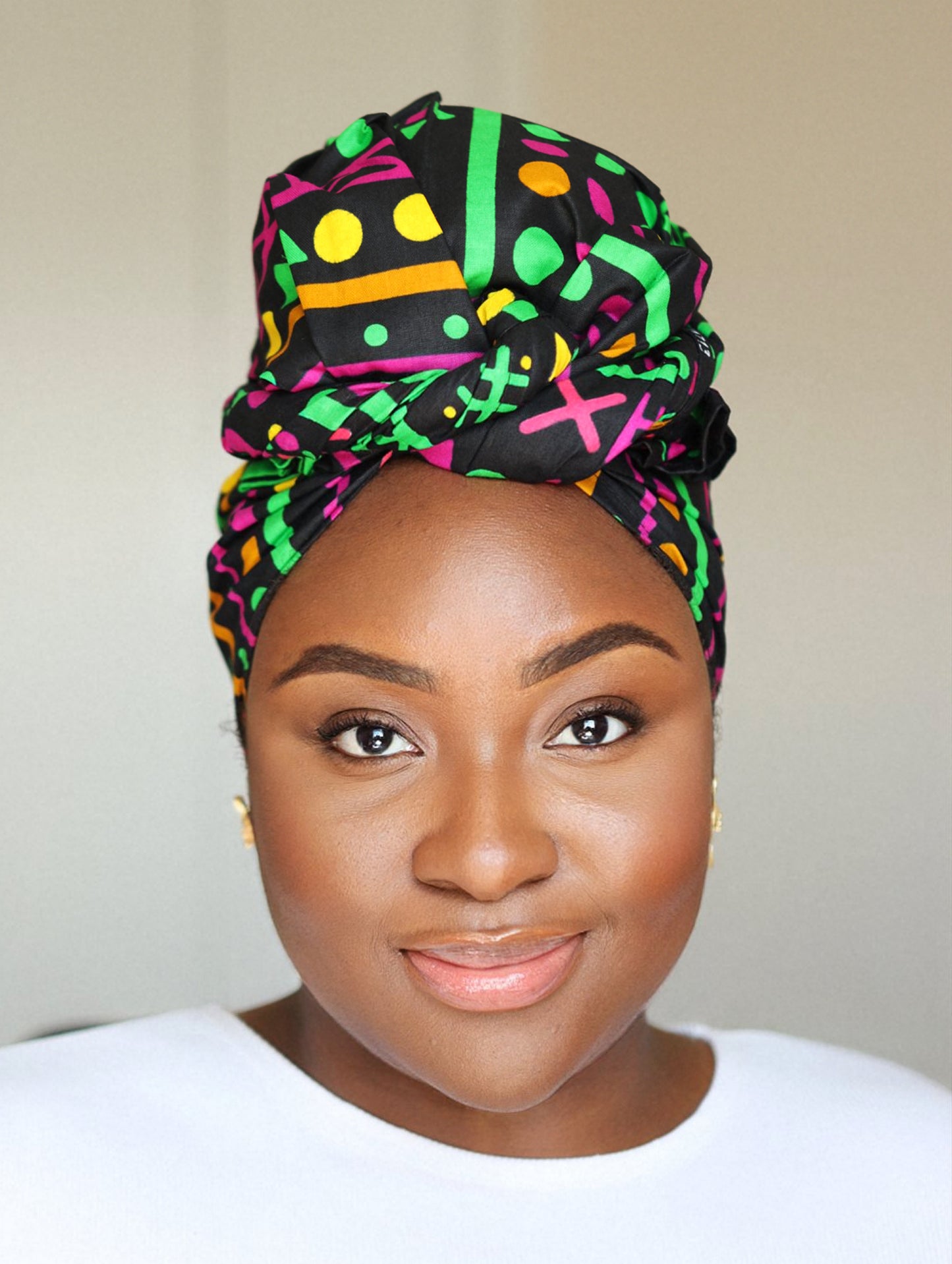 Angel African Print Headwrap