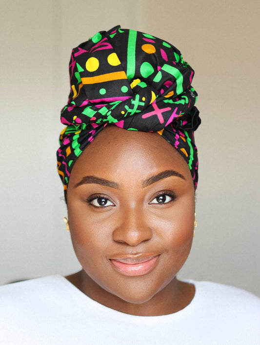 Angel African Print Headwrap