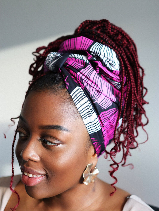 Amy African Print Headwrap