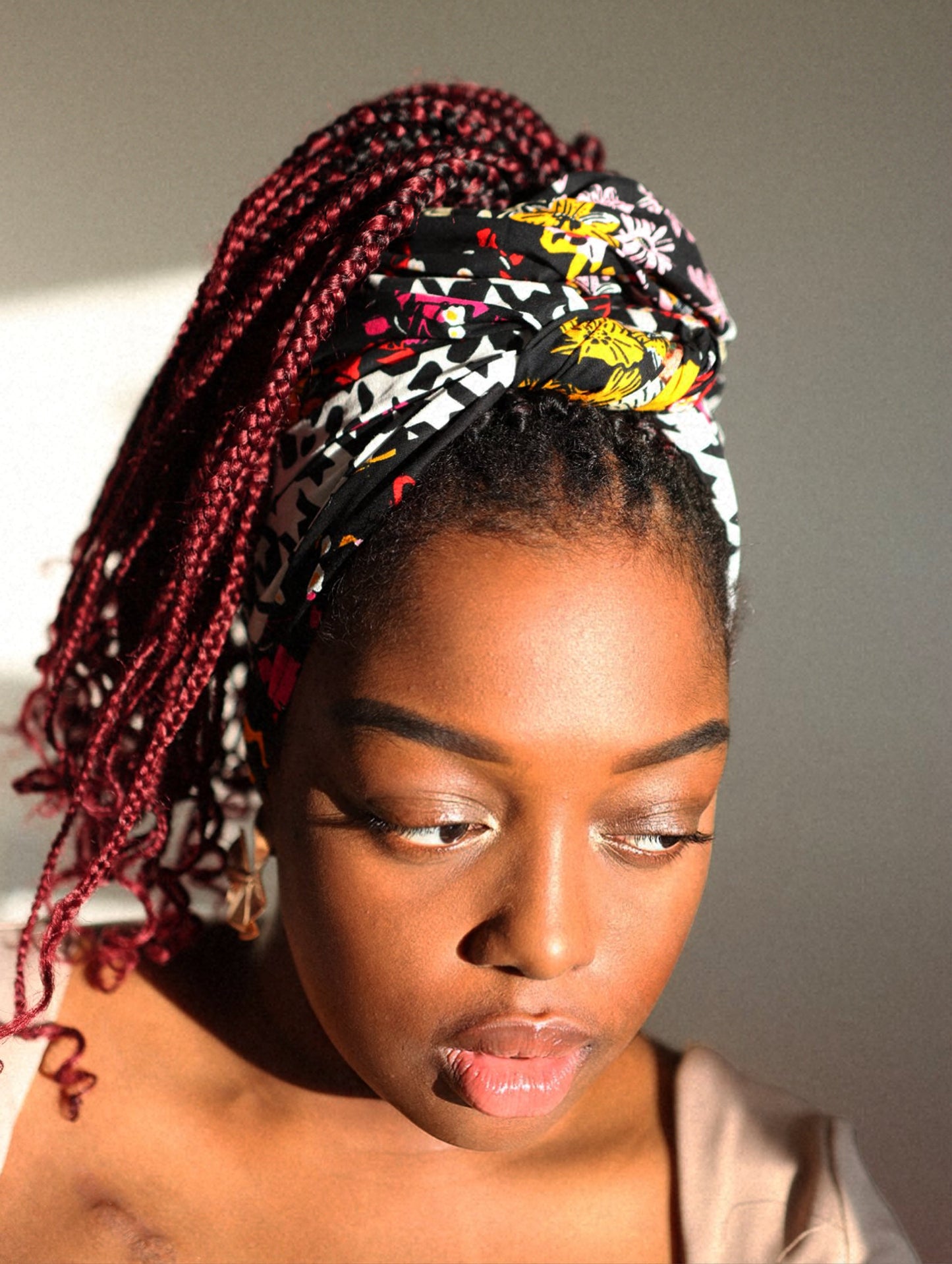 Temi African Print Headwrap