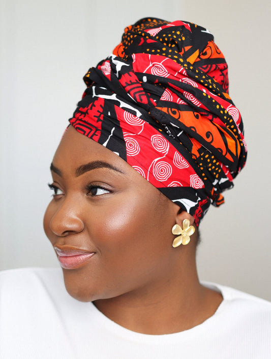 Aurora African Print Headwrap