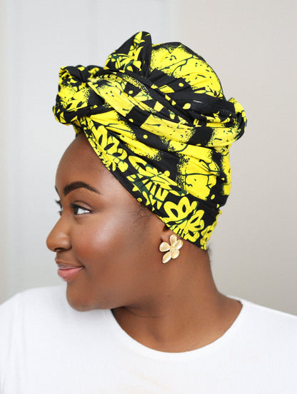 Fiona African Print Headwrap