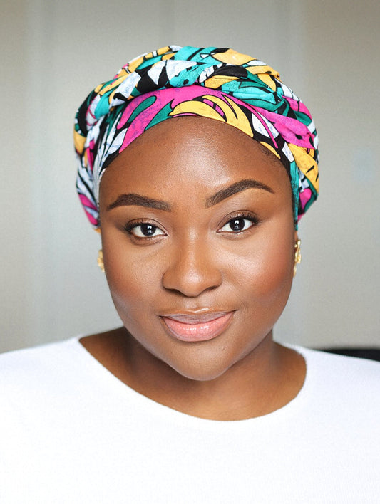 Ewami African Print Headwrap